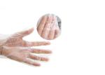 Biodegradable Disposable Transparent Clear Plastic Gloves OEM / ODM Available