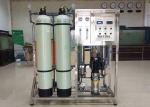 500LPH Ro System Well Water Filtration Plant 500LPH Fiber Glass / 304 Industrial
