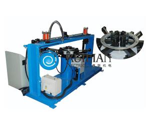 China Processing OD 100mm-600mm Air Duct Flange Punching Machine 10KVA wholesale