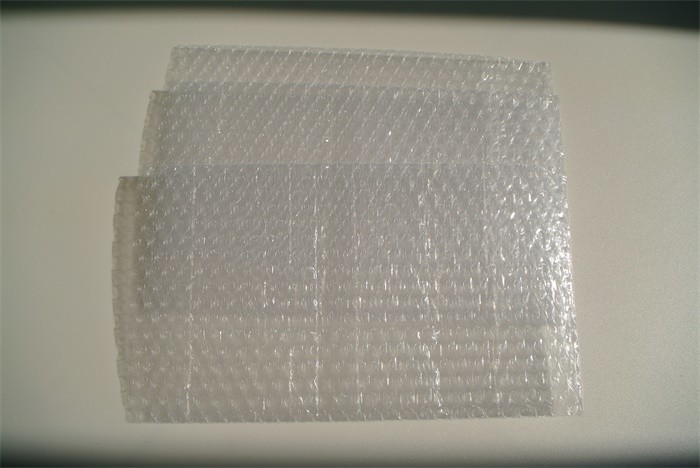 Clear Poly Bubble Wrap Pouches For Ornaments Packing 145x210mm #C
