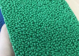 China Rice Shape Permeable Anti Fading Rubber Granules Flooring wholesale