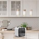 3W Rechargeable Mist Fan Outdoor 2 In 1 Misting Fan