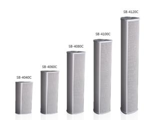 China SB-4100C,public address,outdoor,column speaker,waterproof,square wholesale