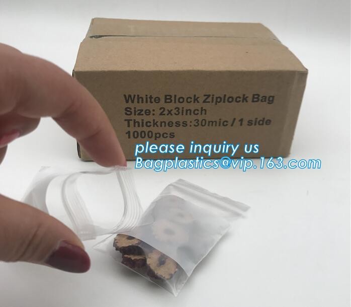 4" x 6" Zip lockkk Cigar Bag, Zip lockkk plastic bags Zip lockkk bag with high quality, fishing lures bags / Zip lockkk slider bags, pa