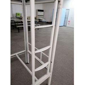 KEDA Width 90cm Double Bunk Beds With Storage Cabinet