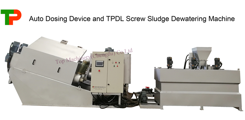 Siemens PLC Controlled TPDL SS316 Sludge Dewatering System for Industrial Wastewater