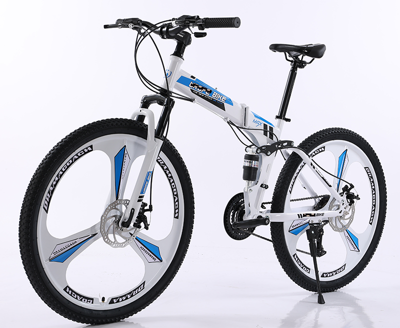 Full Shockingproof Frame Mountain Bike Gear Cycle Folding Mountainbikes OEM 26 29 Inch Foldable Custom Bicycle by GOMID