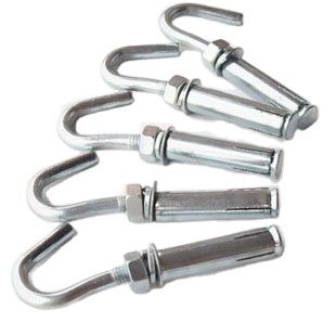 ISO9001 Certified 65Mn/STAINLESS STEEL M6-M12 Hanger Clothesline Hook with Wall Plug