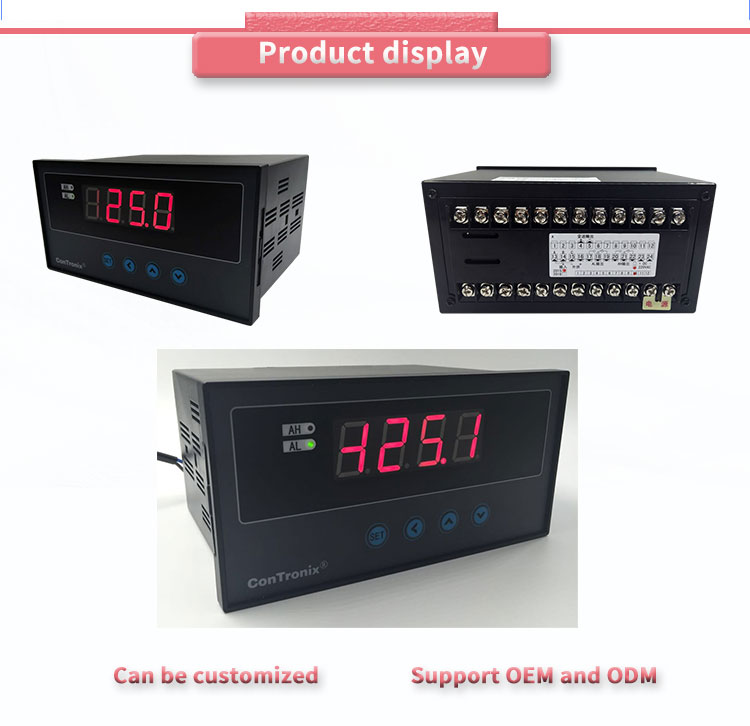 Flexible Setting Single Channel Thermal Instrument with Universal Display Input Signal