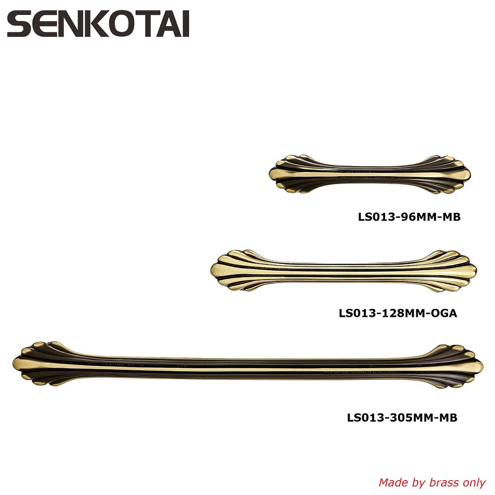 Decorative bronze cabinet pulls, dresser drawer handles (96mm,128mm,305mm)