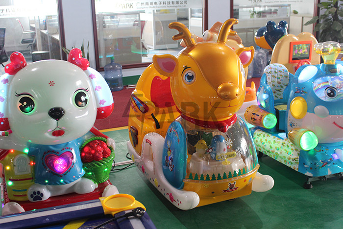 Epark Cute Happy Sleigh Swing Kiddy Ride Machine For Rental Shop