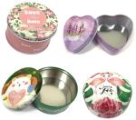 0.28mm Thickness CMYK Round Tin Box Weed Metal Packaging
