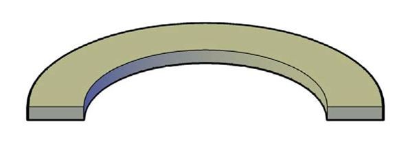 Excavator Hydraulic Seal BRT2 Back Up Ring