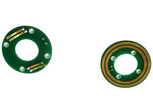 China Thickness 3mm Flat Pancake Slip Ring Precious Metal Display Case Application wholesale
