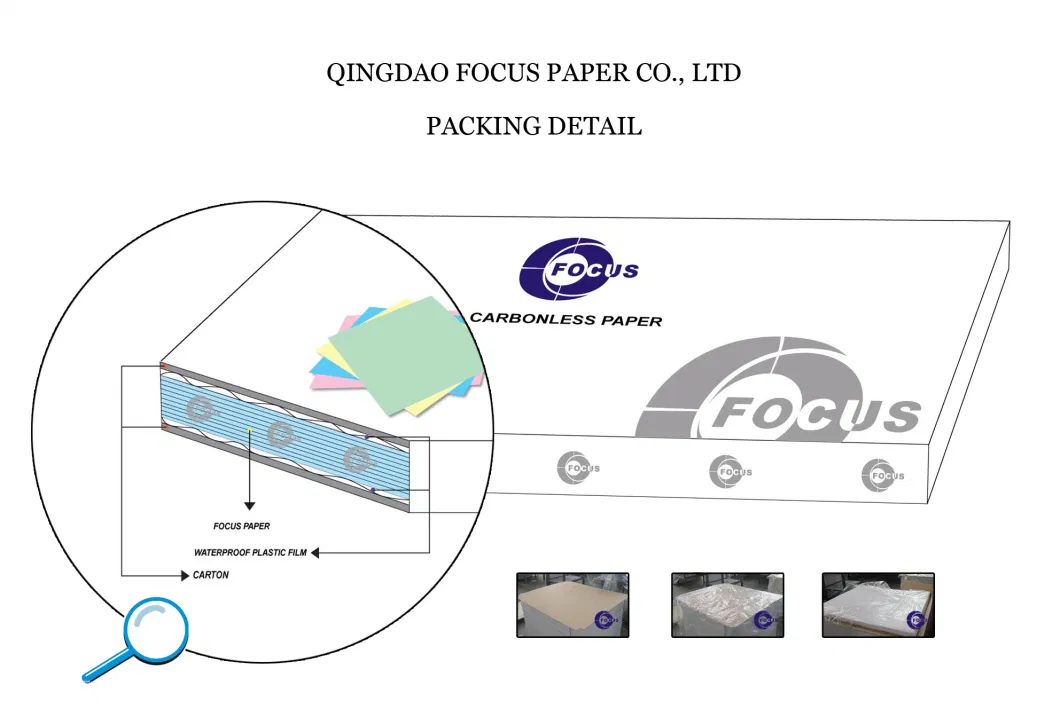 Cheap Carbonless Copy Paper for Receipt Book, Bill Book