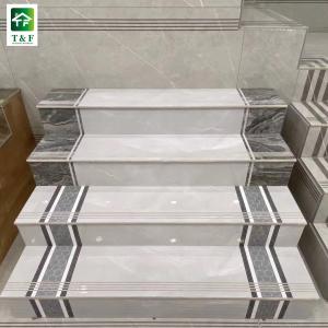 China Grey Porcelain Full Body Tiles 300x1200 Marble glossy design wholesale