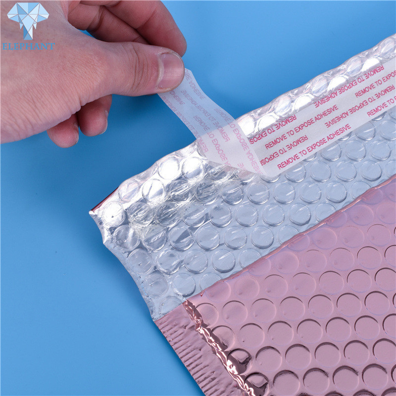 CMYK Color Poly Bubble Mailers 3-5mm Thickness Apparel Packaging