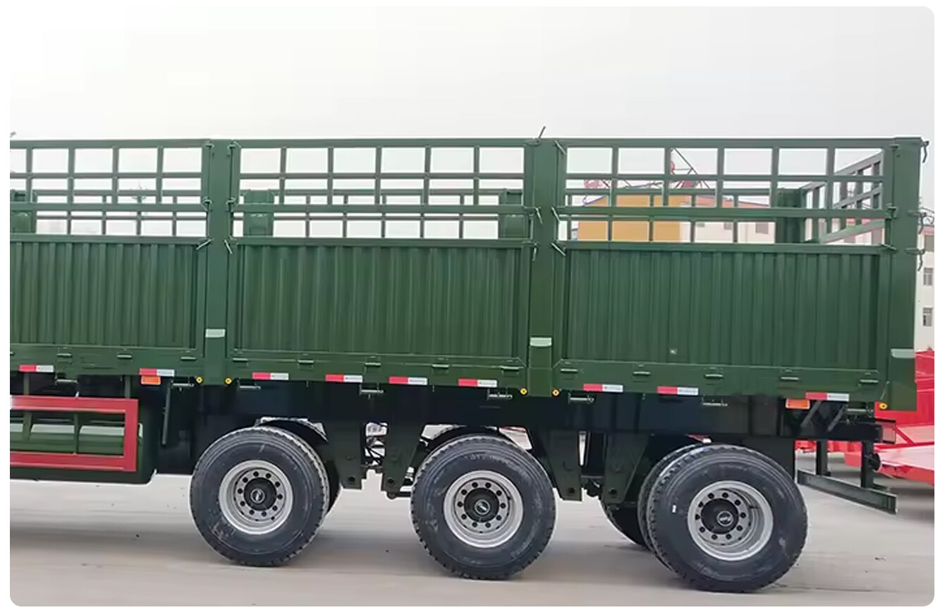 2 or 3 Axle large capacity strong power durable economical choice to transport goods Side Curtain Tarpaulin Cargo Truck Trailer