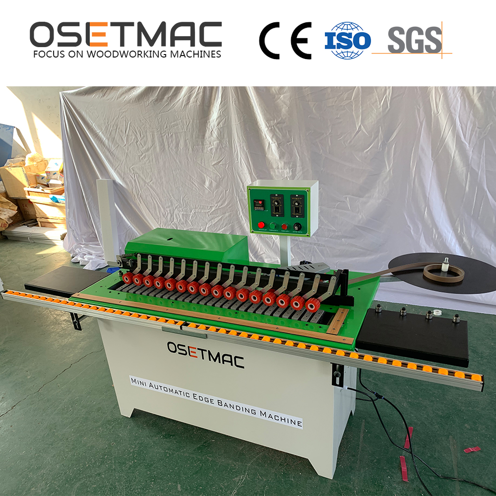 14m/min Panel Feed Speed OSETMAC MD-617A PVC MDF Melamine Manual Edge Bander for Woodworks