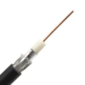 China Solid Bare Copper Rg6 Antenna Cable 75 Ohm Rg59 CCTV Cable 100m 200m wholesale