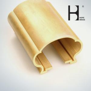 China Mill Natural Surface C3600 Brass Stair Rail SGS Certification wholesale