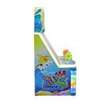 Two Players Fishing Game Machine With Colorful LED Lights Wood + Acrylic