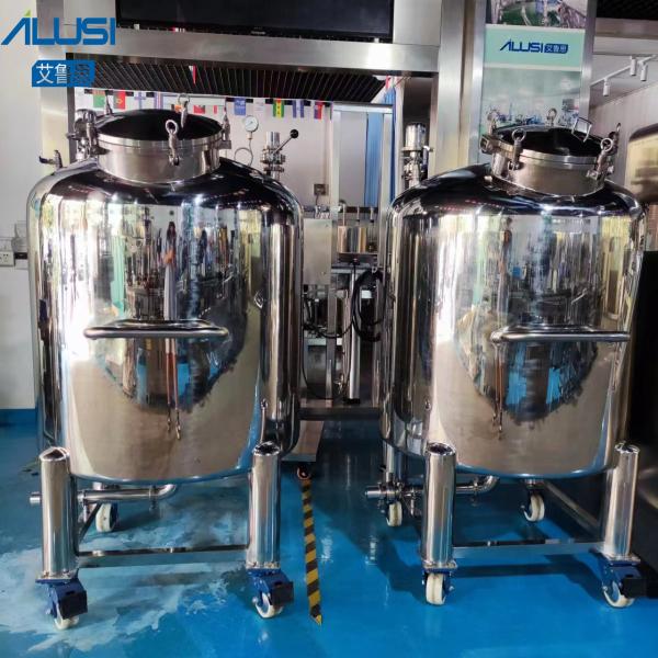 100L Stainless Steel 316 Food Storage Tanks Chemical Storage Equipment