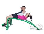 outdoor fitness equipments steel based zinc powder coating Sit-up Board OK-F01