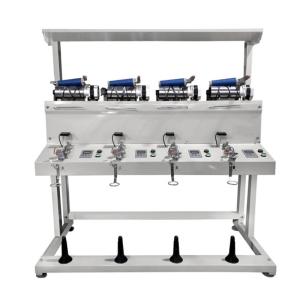 China 60W Yarn Winding Machine , 4 Heads Thread Rewinding Machine wholesale