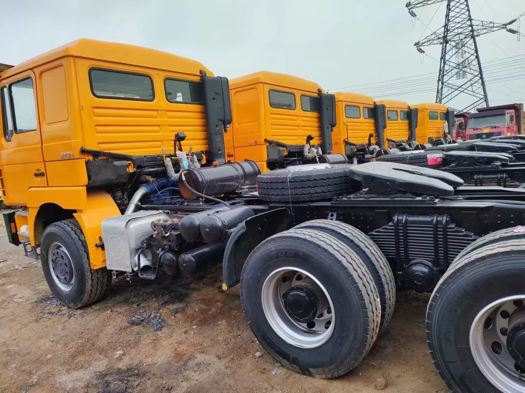 Shacman Made in China Used Tractor Truck F3000 6X4 Heavy Head Tractor Truck Orange