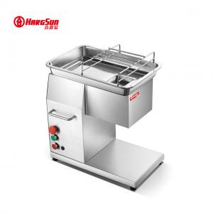 China 3mm Chicken Meat Cutting Machine , 38kg 800kg/h Restaurant Meat Processing Equipment on sale