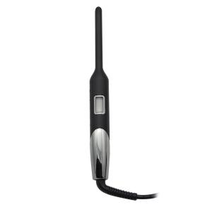 China Black Ceramic Coated 45W Travel Size Hair Straightener , 1 Inch Flat Iron wholesale