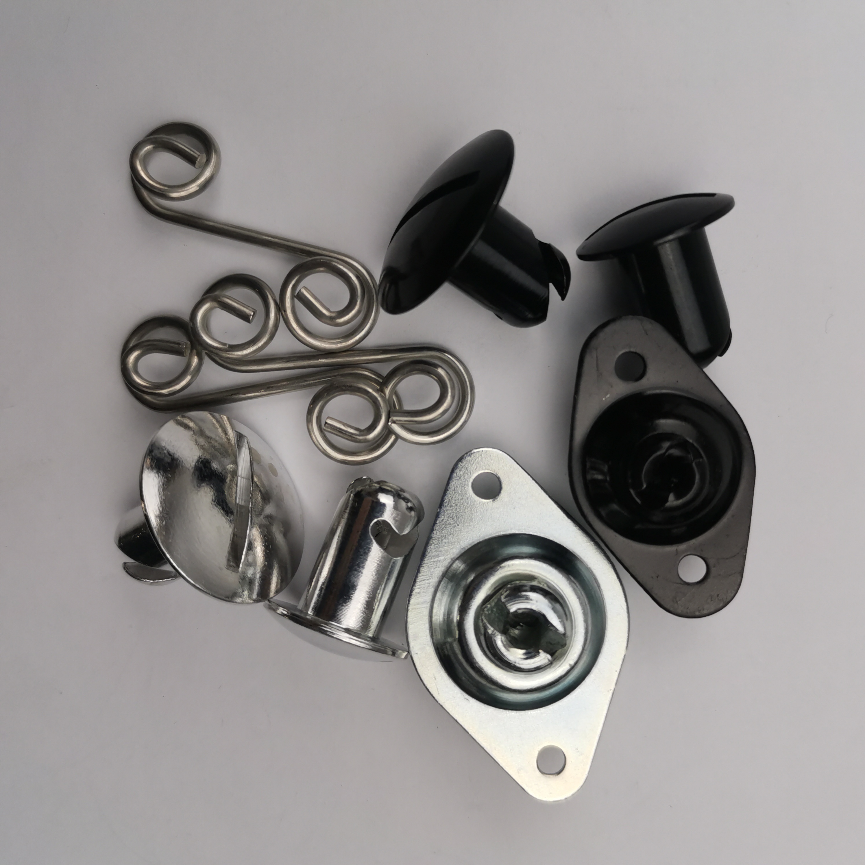 Replace/Repair Solution Self Ejecting Quick Turn 7/16" *.500 grip Slotted Head Dzus Button for Universal Car Fitment