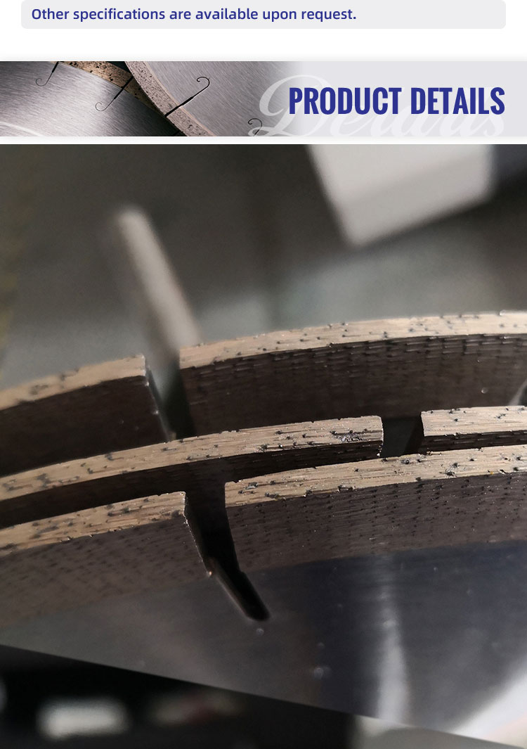 350mm Segmented Arix Diamond Circular Saw Blade for Granite Cutting Professional Tool