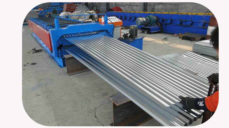 durable corrugated arc roof machine