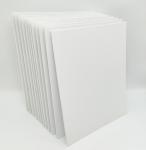Cotton 12 Pack Blank Canvas Panels Acid Free UV Resistant For Oil / Acrylic