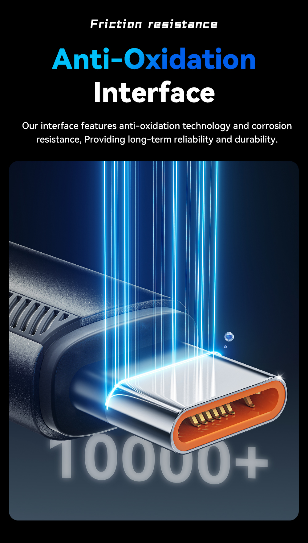 Aluminum Alloy Data Charging Cable USB C To USB A 100W 7A ESSAGER ES-X45 Series