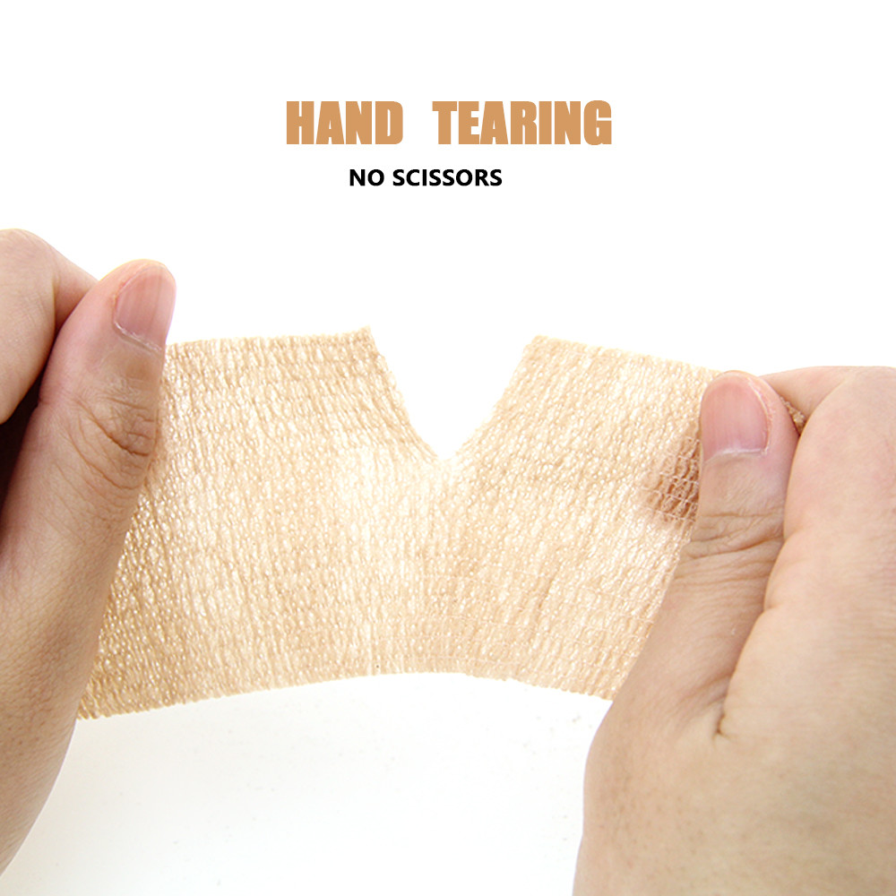 Medical Waterproof Cotton Muscle Strain Elastic Bandage
