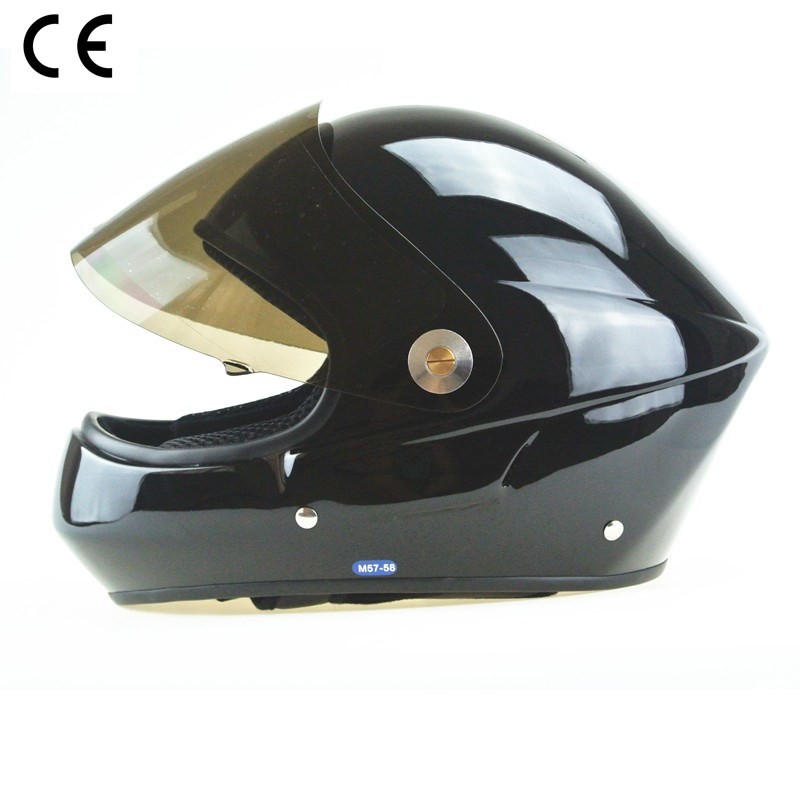 High quality Full face Paragliding helmet GD-F Red colour By fiber glass material