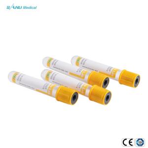 China Gel Clot Activator Yellow Top Blood Tube wholesale