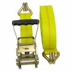 Popular 2" 30' B/S 10000lbs Ratcheting Cargo Straps , Heavy Duty Cargo Straps