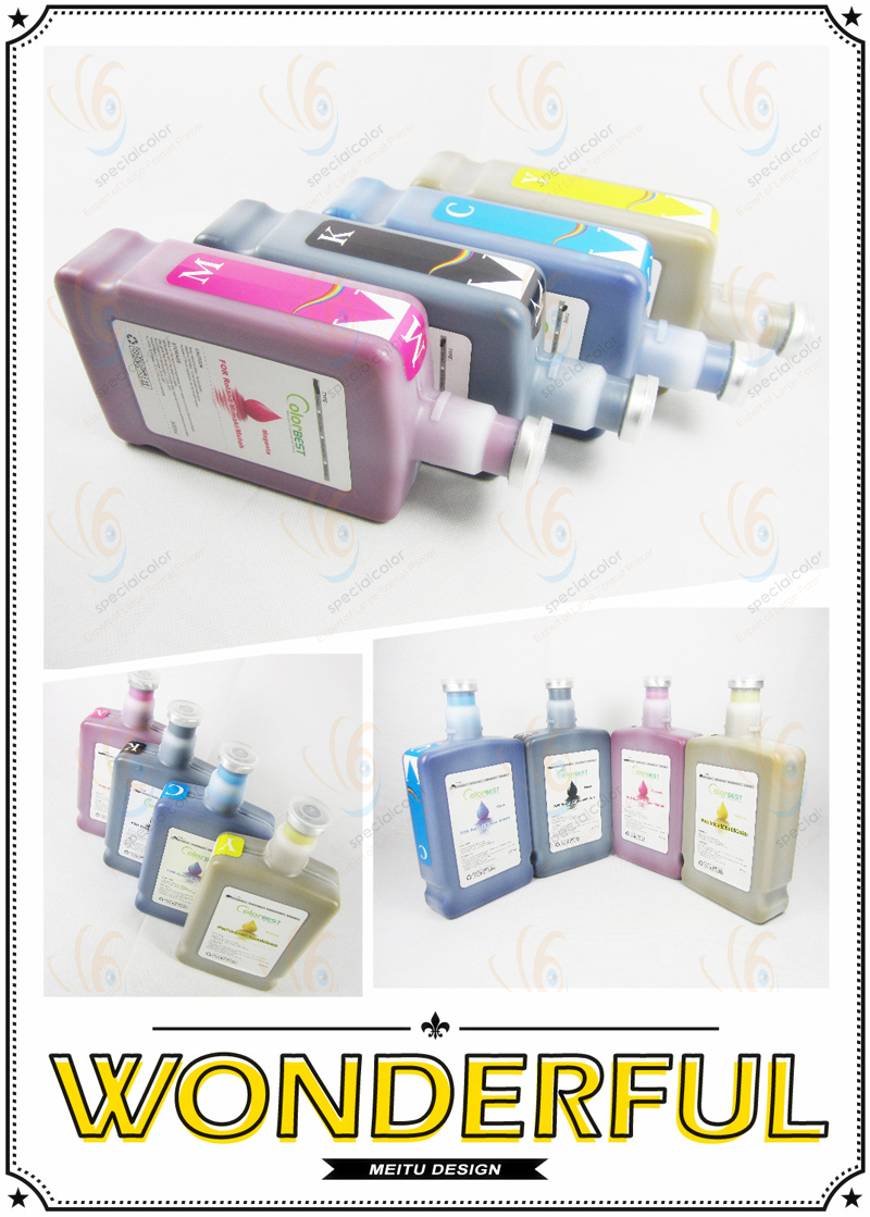 New 500ML Eco Solvent Roland SC545EX Ink Cartridge
