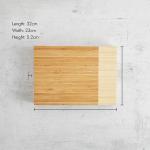 Personalized Engraved Bamboo Cutting Board Cheese Deli Board