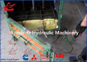 China Plastic Films Vertical Compactor Plastic Baling Machine , Automatic Bale Packing Machine wholesale