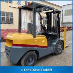 4 Tons Diesel Fork Truck Internal Combustion Forklift