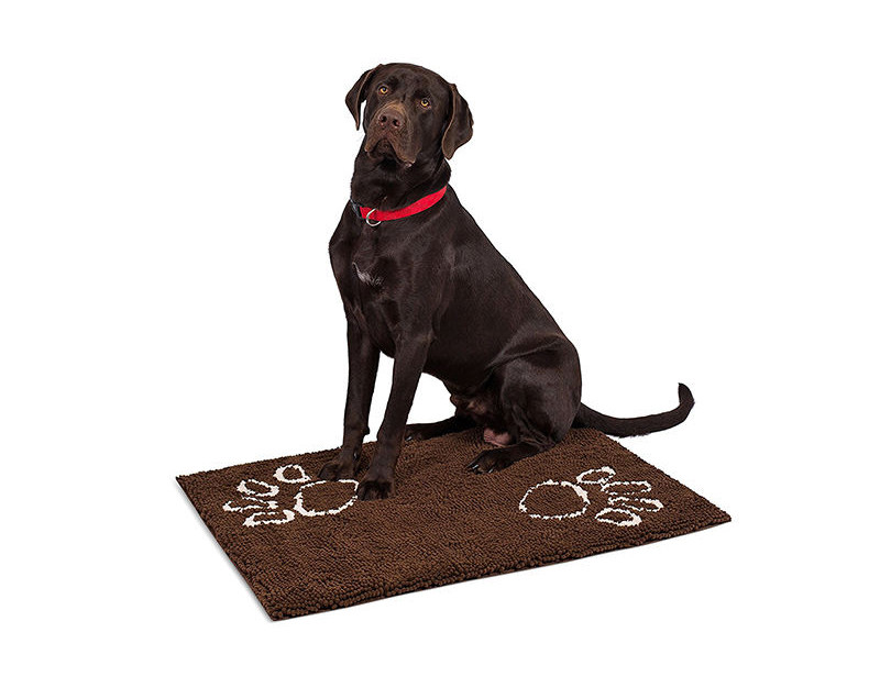 Microfiber Chenille Outdoor Pet Gear Placemat for Sloppy Dogs