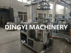 China High Shear Vacuum Mixer Machine , Vacuum Mixer Homogenizer Safety Valve ABB Motor wholesale