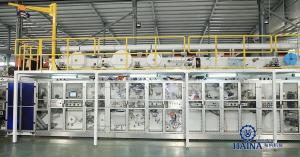 China Pulp Molding 0.8Mpa 700pcs/Min Diaper Manufacturing Plant wholesale