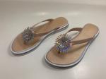 Quick Drying Flip Flops 36-41 PVC Ladies Flat Sandals