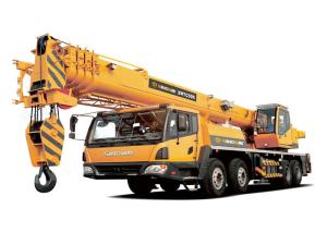 China 50 Ton Hydraulic 5 Boom Truck Crane wholesale